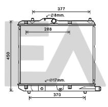 ElectroAuto 31R54238 - RADIADOR->APLICACION ORIGINAL OPEL