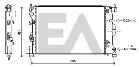 ElectroAuto 31R54242 - RADIADOR->APLICACION ORIGINAL CHEVR
