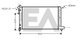 ElectroAuto 31R55004 - RADIADOR->APLICACION ORIGINAL PEUGE