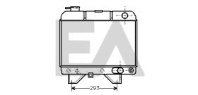 ElectroAuto 31R55007 - RADIADOR->APLICACION ORIGINAL PEUGE