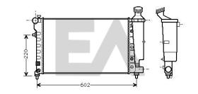 ElectroAuto 31R55108 - RADIADOR->APLICACION ORIGINAL PEUGE