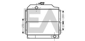 ElectroAuto 31R59046 - RADIADOR->APLICACION ORIGINAL RENAU