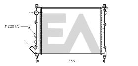 ElectroAuto 31R60048 - RADIADOR->APLICACION ORIGINAL RENAU
