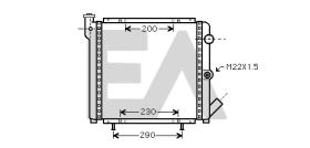 ElectroAuto 31R60074 - RADIADOR->APLICACION ORIGINAL RENAU