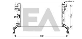 ElectroAuto 31R60078 - RADIADOR->APLICACION ORIGINAL RENAU