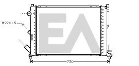 ElectroAuto 31R60101 - RADIADOR->APLICACION ORIGINAL RENAU