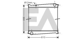 ElectroAuto 31R60145 - RADIADOR->APLICACION ORIGINAL RENAU