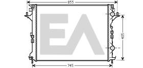 ElectroAuto 31R60149 - RADIADOR->APLICACION ORIGINAL RENAU