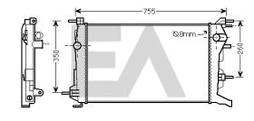 ElectroAuto 31R60152 - RADIADOR->APLICACION ORIGINAL RENAU