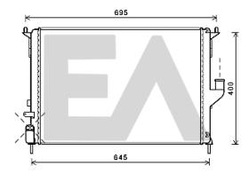 ElectroAuto 31R60157 - RADIADOR->APLICACION ORIGINAL DACIA