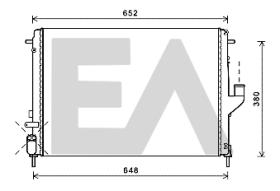 ElectroAuto 31R60158 - RADIADOR->APLICACION ORIGINAL DACIA