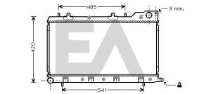 ElectroAuto 31R68023 - RADIADOR->APLICACION ORIGINAL SUBAR