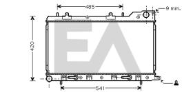 ElectroAuto 31R68024 - RADIADOR->APLICACION ORIGINAL SUBAR