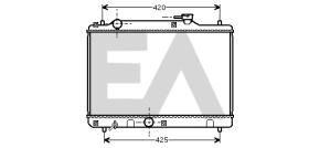 ElectroAuto 31R69023 - RADIADOR->APLICACION ORIGINAL SUZUK