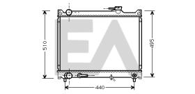 ElectroAuto 31R69026 - RADIADOR->APLICACION ORIGINAL SUZUK