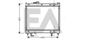 ElectroAuto 31R69036 - RADIADOR->APLICACION ORIGINAL SUZUK