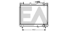 ElectroAuto 31R69042 - RADIADOR->APLICACION ORIGINAL SUZUK