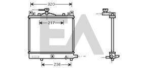 ElectroAuto 31R69044 - RADIADOR->APLICACION ORIGINAL SUZUK