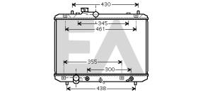 ElectroAuto 31R69047 - RADIADOR->APLICACION ORIGINAL SUZUK