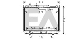 ElectroAuto 31R69048 - RADIADOR->APLICACION ORIGINAL SUZUK