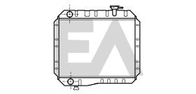 ElectroAuto 31R71023 - RADIADOR->APLICACION ORIGINAL TOYOT