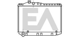 ElectroAuto 31R71028 - RADIADOR->APLICACION ORIGINAL TOYOT