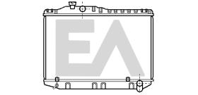 ElectroAuto 31R71030 - RADIADOR->APLICACION ORIGINAL TOYOT