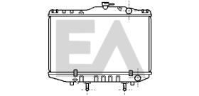 ElectroAuto 31R71033 - RADIADOR->APLICACION ORIGINAL TOYOT