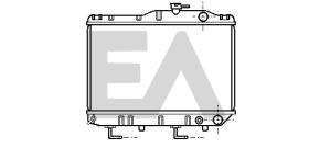ElectroAuto 31R71034 - RADIADOR->APLICACION ORIGINAL TOYOT