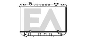 ElectroAuto 31R71041 - RADIADOR->APLICACION ORIGINAL TOYOT
