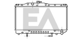 ElectroAuto 31R71043 - RADIADOR->APLICACION ORIGINAL TOYOT