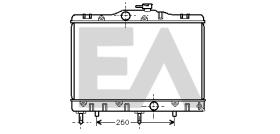 ElectroAuto 31R71083 - RADIADOR->APLICACION ORIGINAL TOYOT