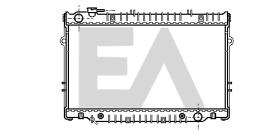 ElectroAuto 31R71107 - RADIADOR->APLICACION ORIGINAL TOYOT