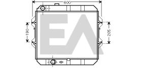 ElectroAuto 31R71139 - RADIADOR->APLICACION ORIGINAL TOYOT