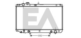 ElectroAuto 31R71159 - RADIADOR->APLICACION ORIGINAL LEXUS