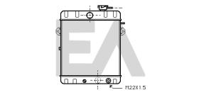 ElectroAuto 31R77009 - RADIADOR->APLICACION ORIGINAL AUDI