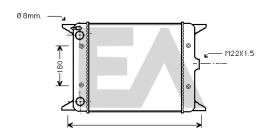 ElectroAuto 31R77013 - RADIADOR->APLICACION ORIGINAL AUDI