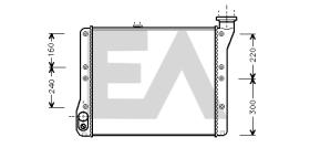 ElectroAuto 31R77025 - RADIADOR->APLICACION ORIGINAL VOLKS