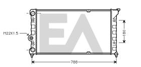 ElectroAuto 31R77032 - RADIADOR->APLICACION ORIGINAL VOLKS