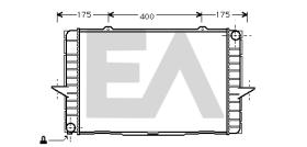 ElectroAuto 31R78021 - RADIADOR->APLICACION ORIGINAL VOLVO