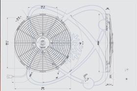 ElectroAuto 32C0007 - ELECTROVENTILADOR(12V)SPAL ESTANDAR