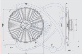 ElectroAuto 32C0010 - ELECTROVENTILADOR(12V)SPAL ESTANDAR