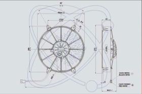 ElectroAuto 32E0003 - ELECTROVENTILADOR(24V)SPAL ESTANDAR