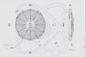 ElectroAuto 32G0002 - ELECTROVENTILADOR(12V)SPAL ESTANDAR