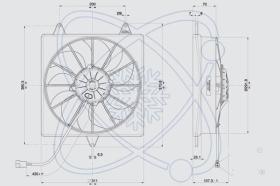 ElectroAuto 32J0002 - ELECTROVENTILADOR(24V)SPAL ESTANDAR