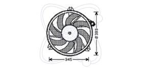 ElectroAuto 32VC017 - ELECTROVENTILADOR->EQUIPO ORIGINAL