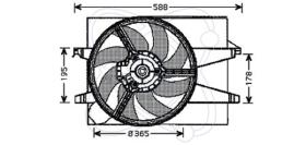 ElectroAuto 32VG002 - ELECTROVENTILADOR->EQUIPO ORIGINAL