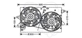 ElectroAuto 32VG004 - ELECTROVENTILADOR->EQUIPO ORIGINAL