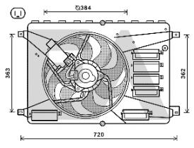 ElectroAuto 32VG010 - ELECTRO-VENTILADOR FORD 1460969