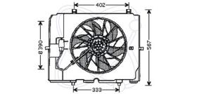 ElectroAuto 32VM007 - ELECTROVENTILADOR->EQUIPO ORIGINAL